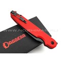 Daggerr нож Parrot Red BW 3.0 сталь VG-10 блэквош, рукоять G10 red Daggerr нож Parrot Red BW 3.0 сталь VG-10 блэквош, рукоять G10 red