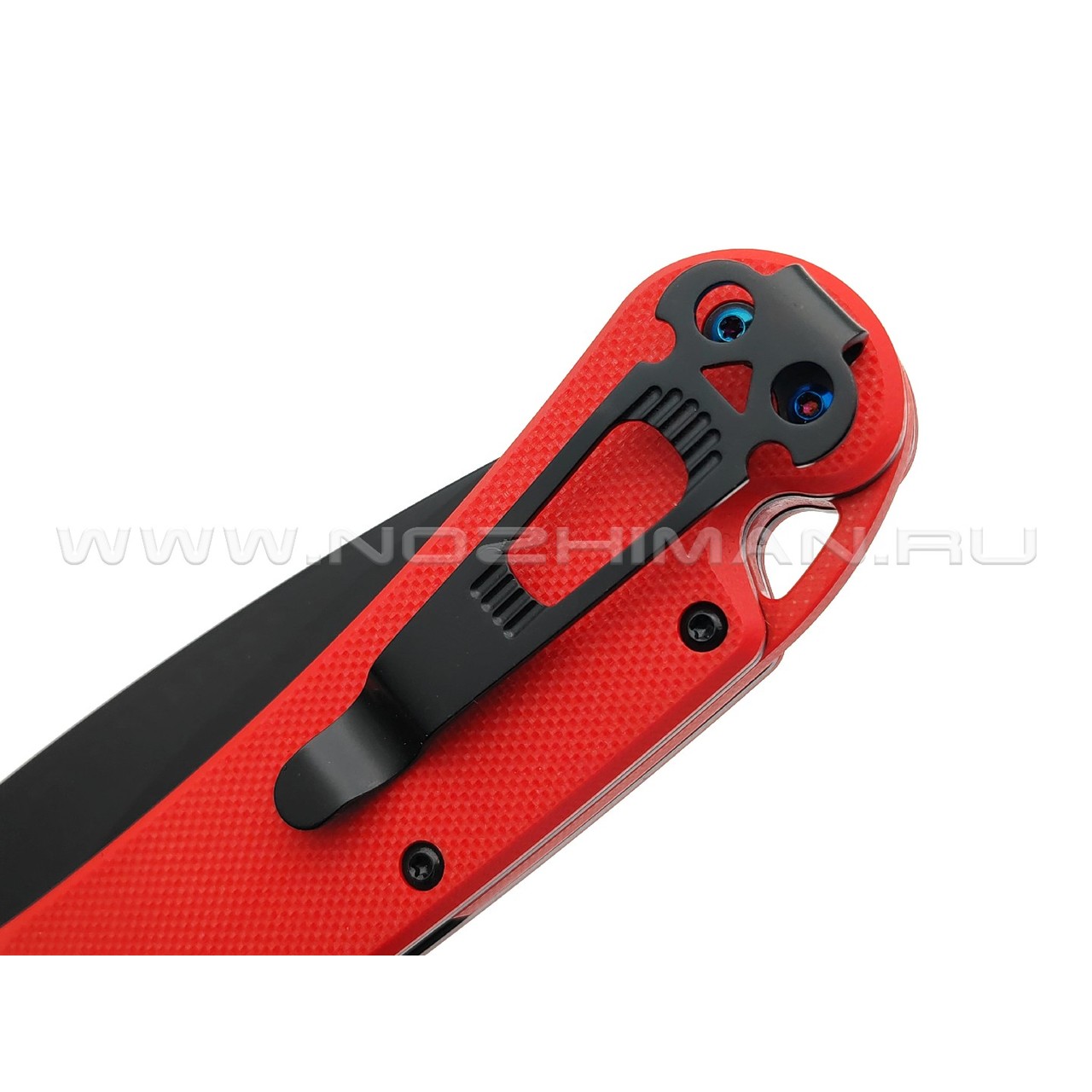 Daggerr нож Sting XL Red сталь D2 DLC, рукоять G10 red
