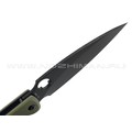 Daggerr нож Sting XL Olive сталь D2 DLC, рукоять G10 olive