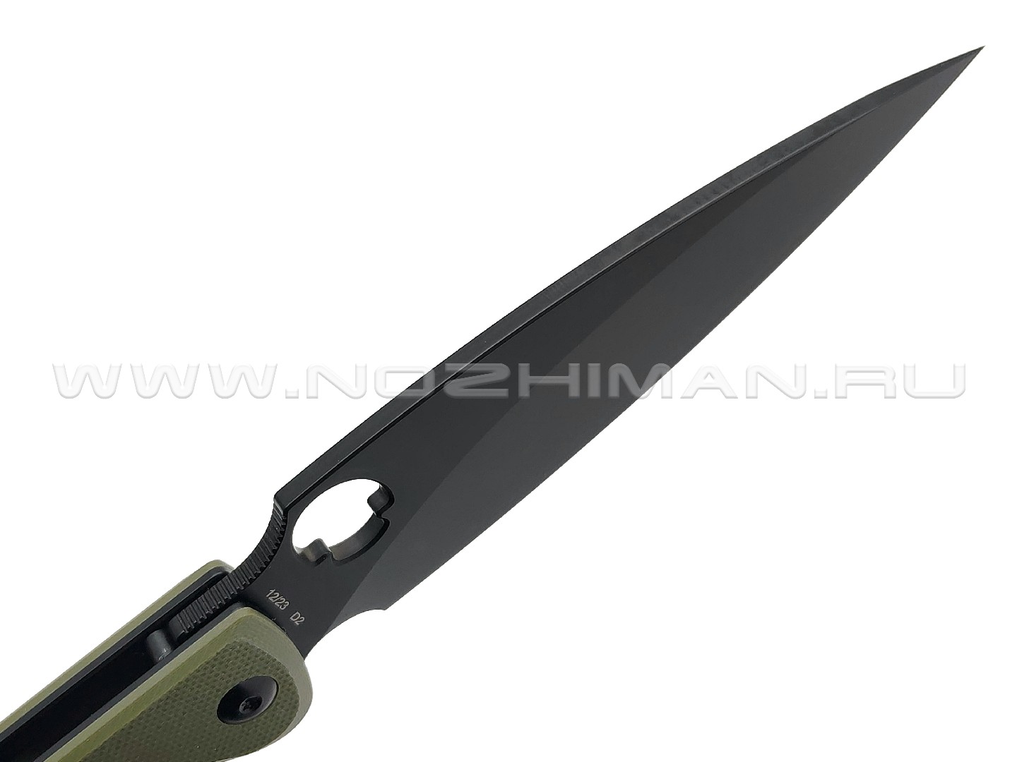 Daggerr нож Sting XL Olive сталь D2 DLC, рукоять G10 olive