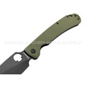 Daggerr нож Sting XL Olive сталь D2 DLC, рукоять G10 olive