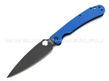 Daggerr нож Sting XL Blue сталь D2 DLC, рукоять G10 blue