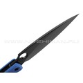 Daggerr нож Sting XL Blue сталь D2 DLC, рукоять G10 blue Daggerr нож Sting XL Blue сталь D2 DLC, рукоять G10 blue