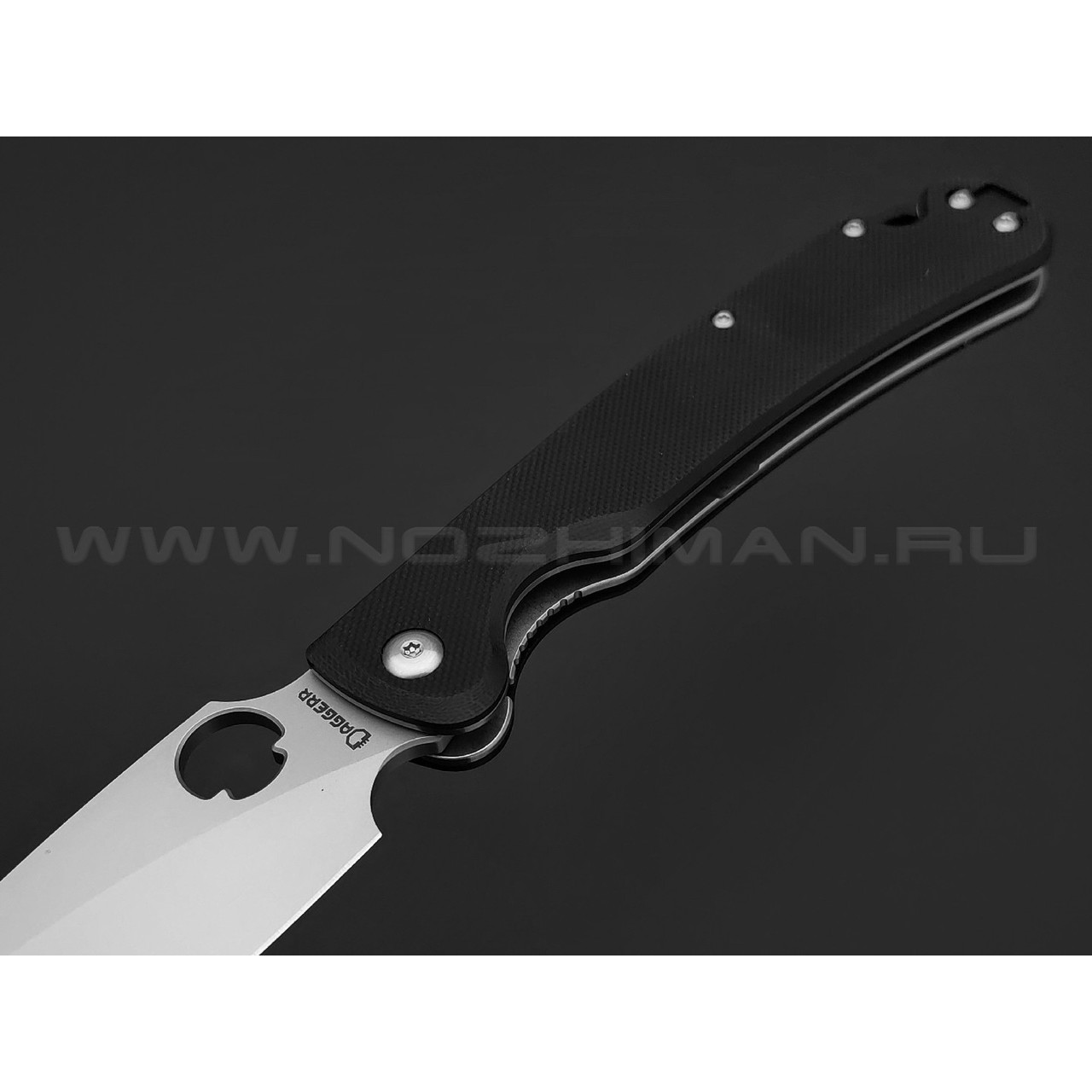 Daggerr нож Sting XL Black BB сталь VG-10 bead-blast, рукоять G10 black