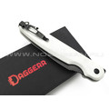 Daggerr нож Parrot Stormtrooper 3.0 сталь D2 блэквош, рукоять G10 white