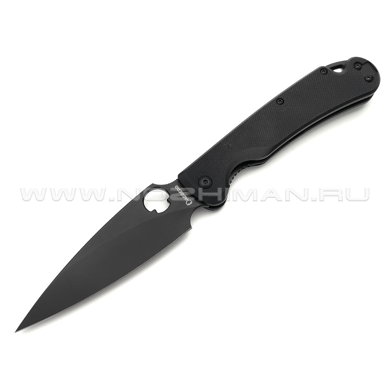 Daggerr нож Sting All Black сталь D2 DLC, рукоять G10 black