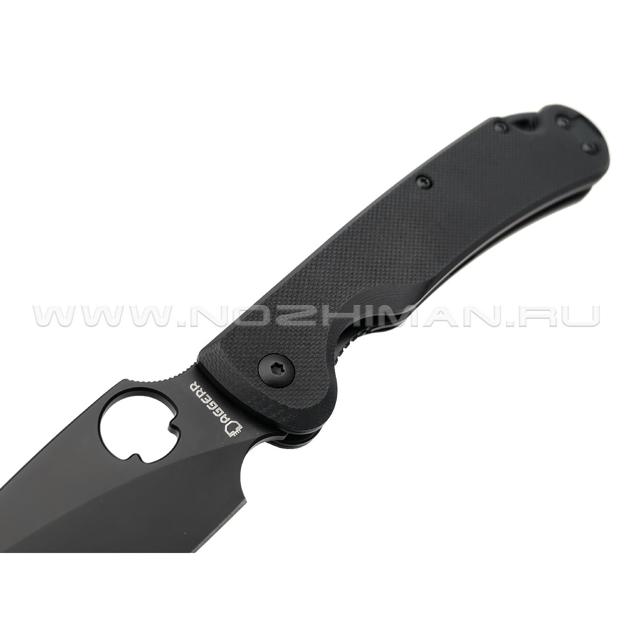 Daggerr нож Sting All Black сталь D2 DLC, рукоять G10 black