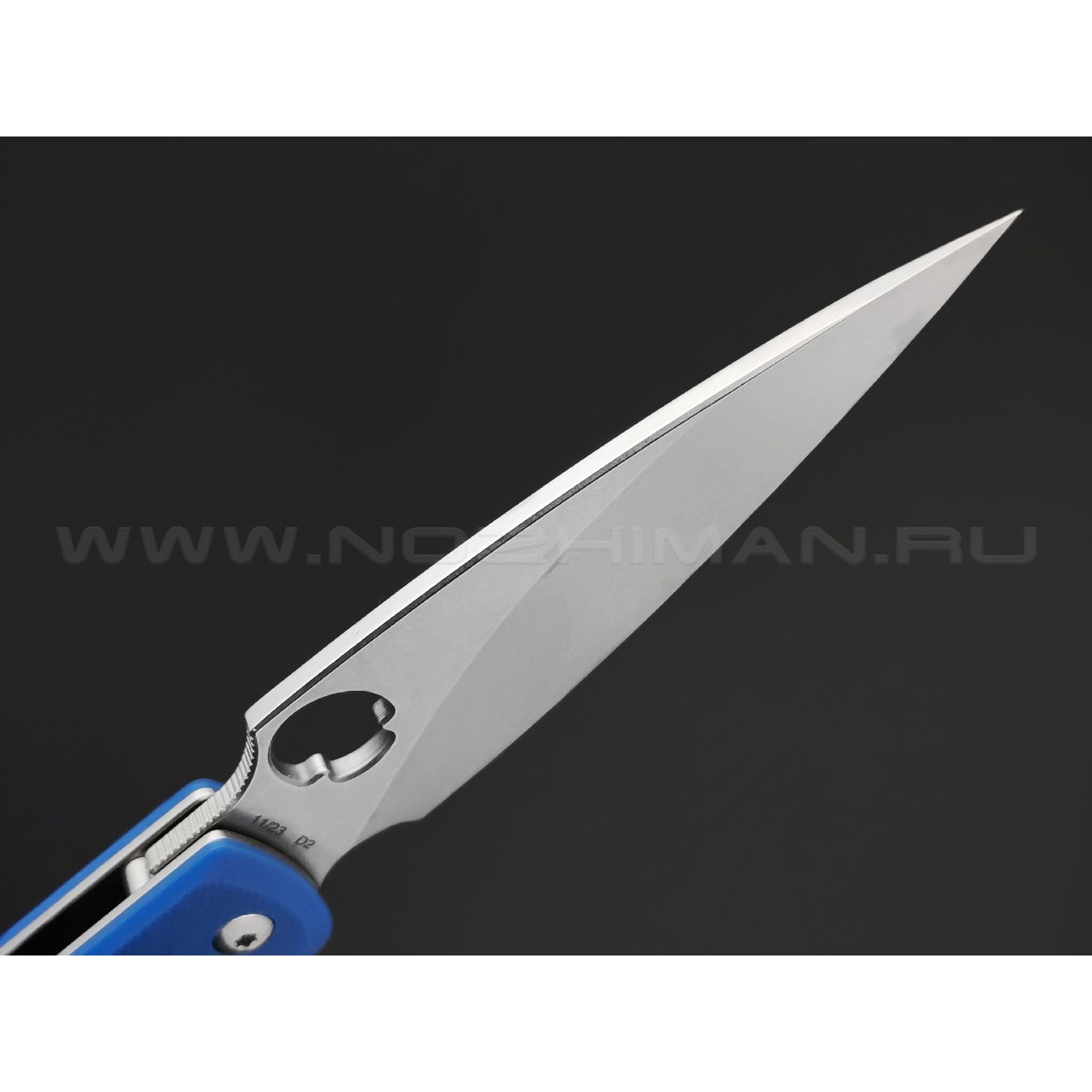 Daggerr нож Sting Blue SW сталь D2 стоунвош, рукоять G10 blue