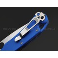 Daggerr нож Sting Blue SW сталь D2 стоунвош, рукоять G10 blue