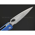 Daggerr нож Sting Mini Blue SW сталь D2 стоунвош, рукоять G10 blue Daggerr нож Sting Mini Blue SW сталь D2 стоунвош, рукоять G10 blue