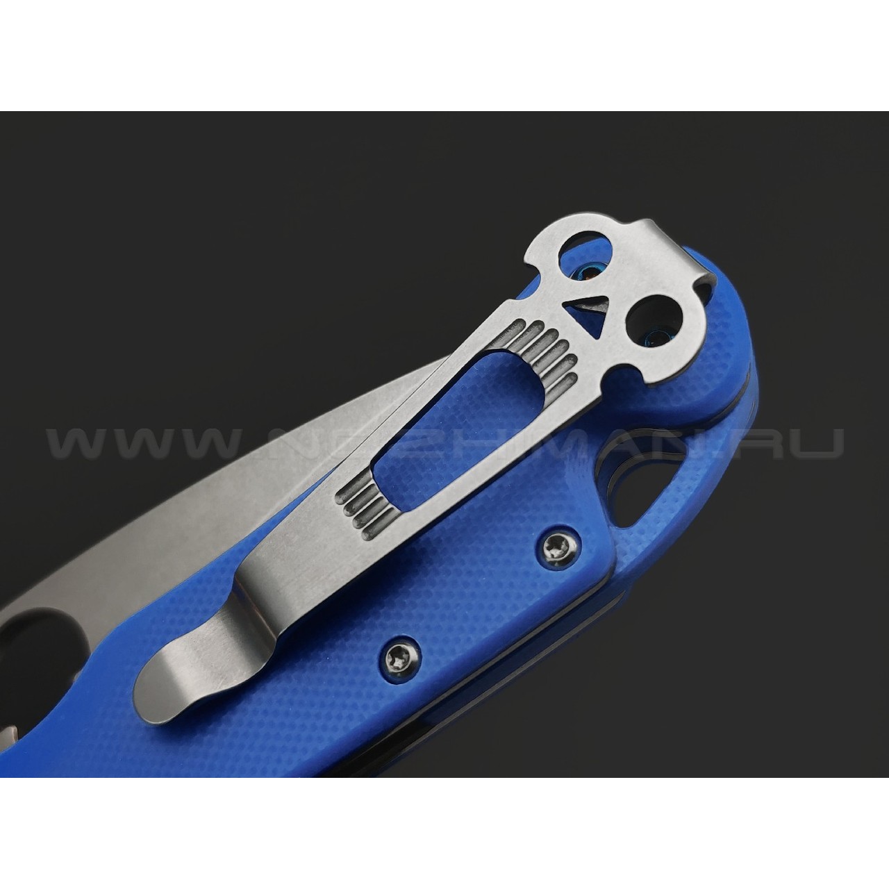 Daggerr нож Sting Mini Blue SW сталь D2 стоунвош, рукоять G10 blue