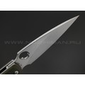 Daggerr нож Sting Olive SW сталь D2 стоунвош, рукоять G10 olive Daggerr нож Sting Olive SW сталь D2 стоунвош, рукоять G10 olive