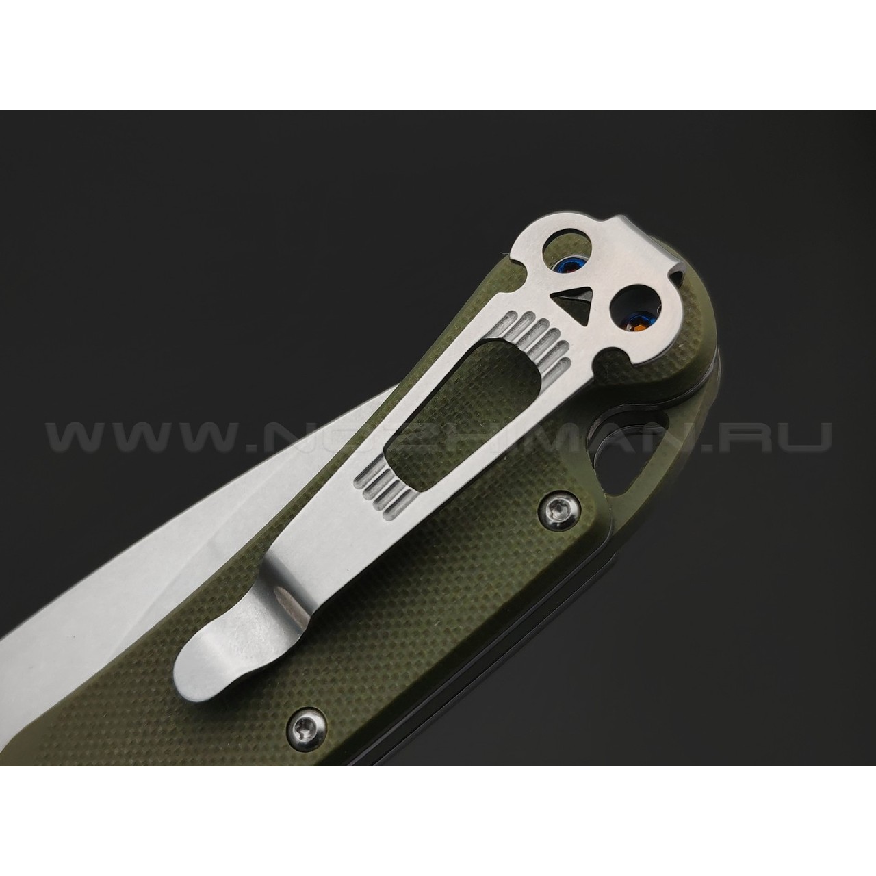 Daggerr нож Sting Olive SW сталь D2 стоунвош, рукоять G10 olive