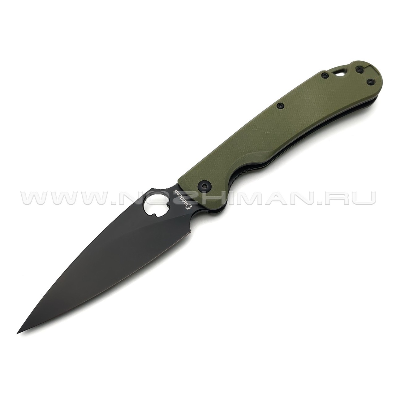 Daggerr нож Sting Olive сталь D2 DLC, рукоять G10 olive
