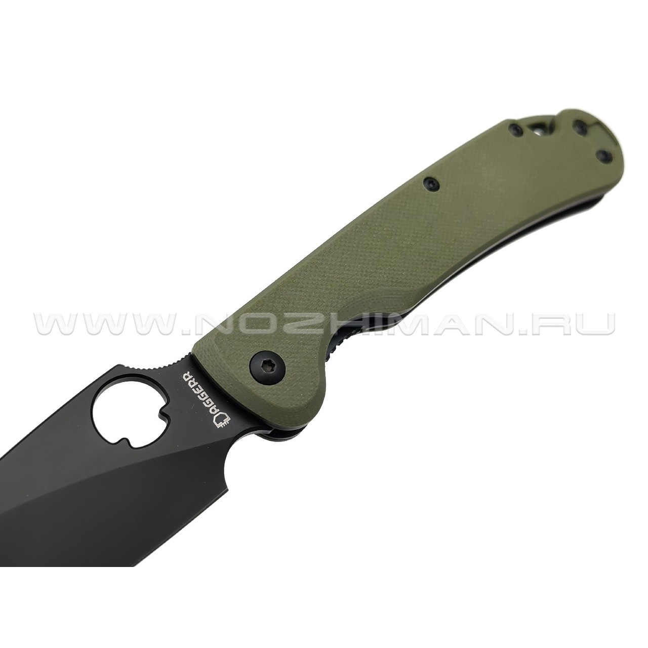Daggerr нож Sting Olive сталь D2 DLC, рукоять G10 olive