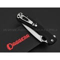 Daggerr нож Arrow Flipper сталь D2 стоунвош, рукоять G10 black