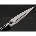 Daggerr нож Arrow Flipper сталь D2 стоунвош, рукоять G10 black