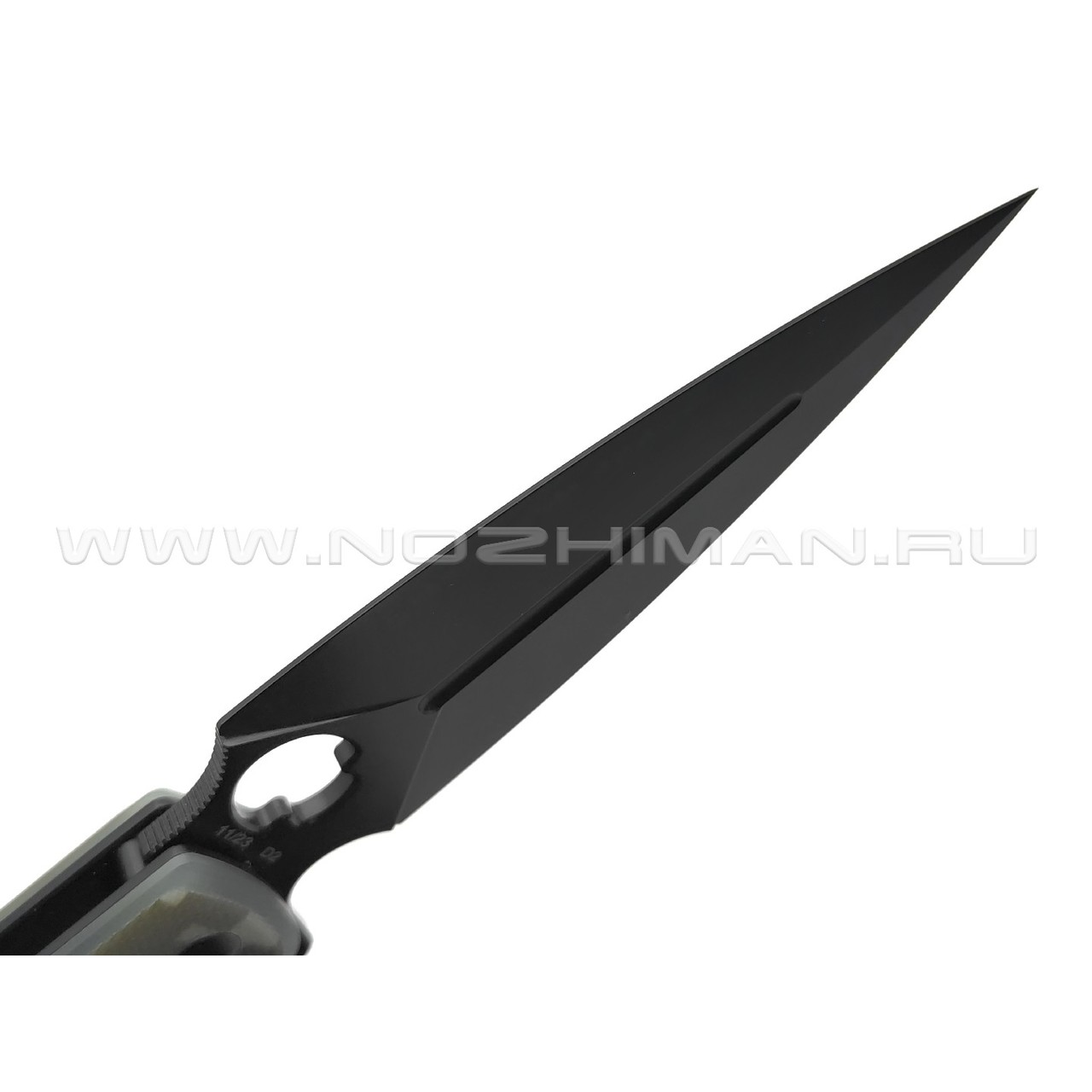 Daggerr нож Arrow Flipper сталь D2 DLC, рукоять G10 camo