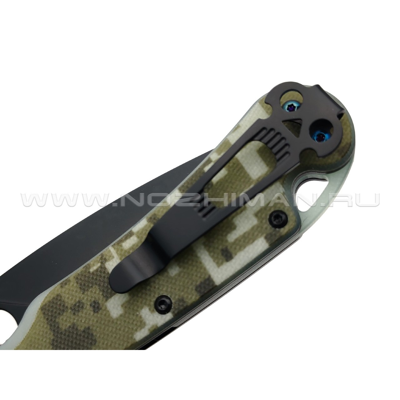 Daggerr нож Arrow Flipper сталь D2 DLC, рукоять G10 camo