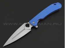 Daggerr нож Arrow Blue BB сталь VG-10 bead-blast, рукоять G10 blue