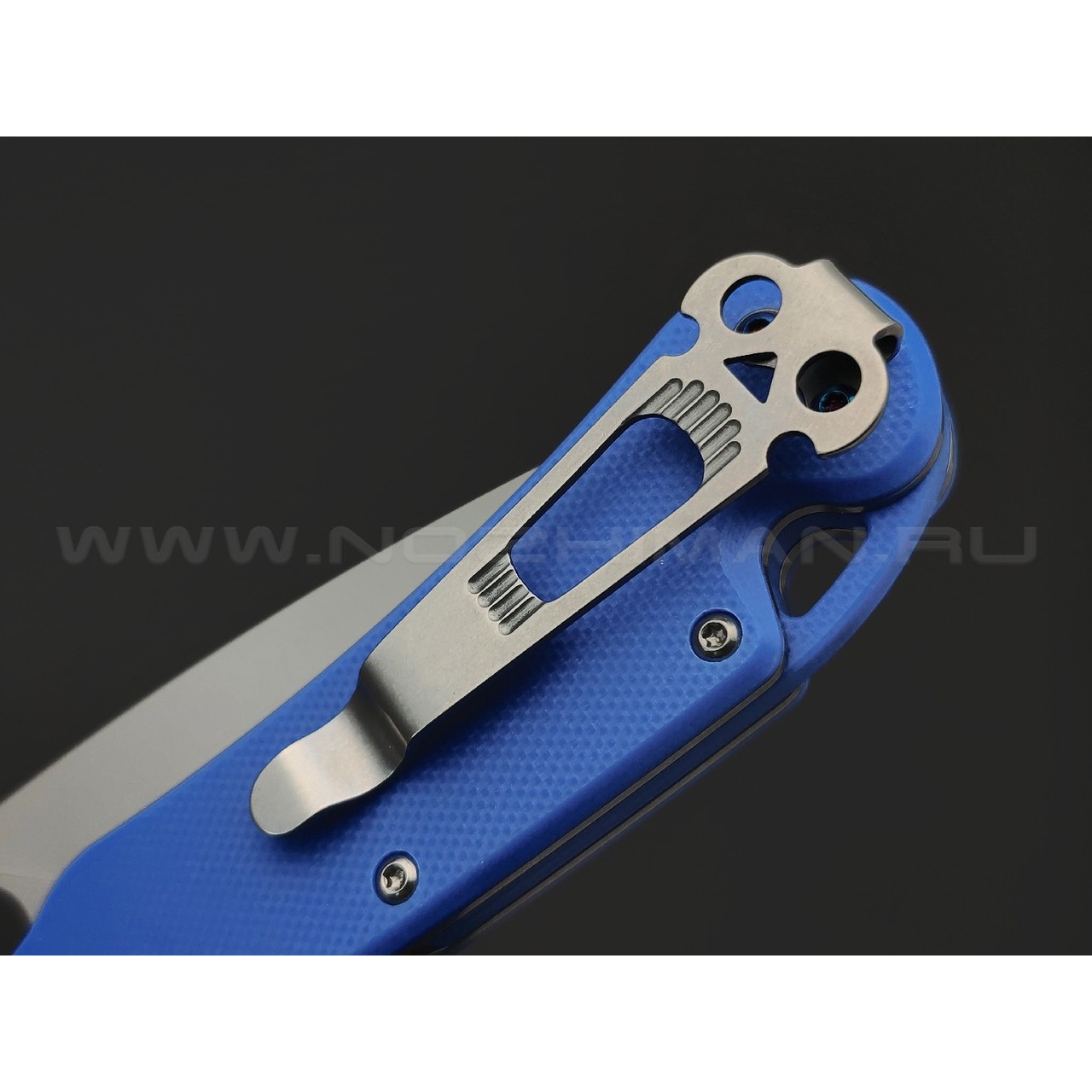 Daggerr нож Arrow Flipper Blue BB сталь VG-10 bead-blast, рукоять G10 blue