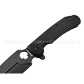 Daggerr нож Arrow Flipper All black сталь D2 DLC, рукоять G10 black