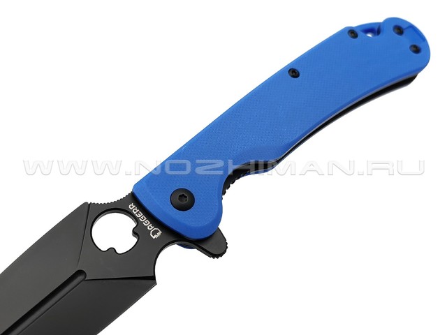 Daggerr нож Arrow сталь D2 DLC, рукоять G10 blue