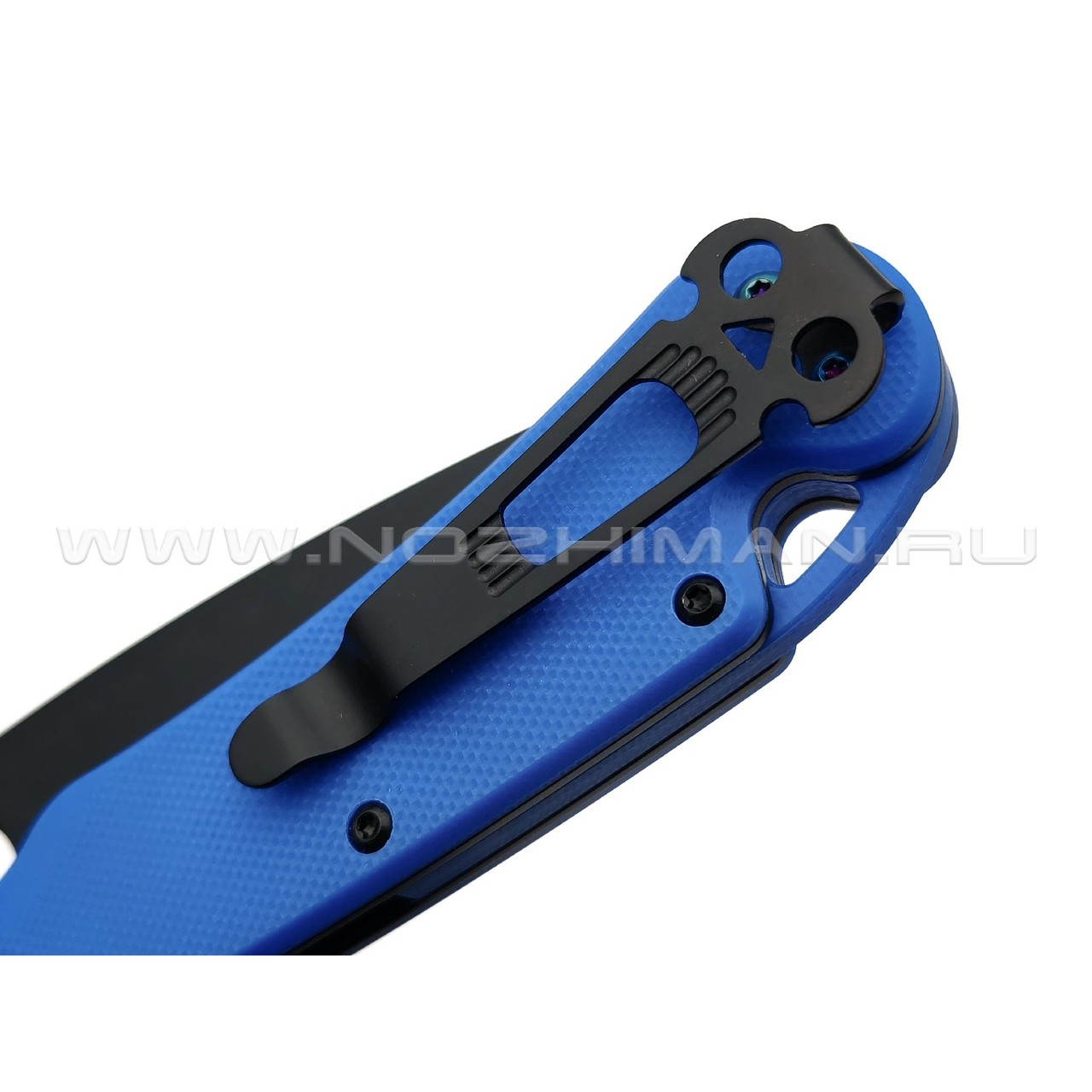 Daggerr нож Arrow Flipper сталь D2 DLC, рукоять G10 blue