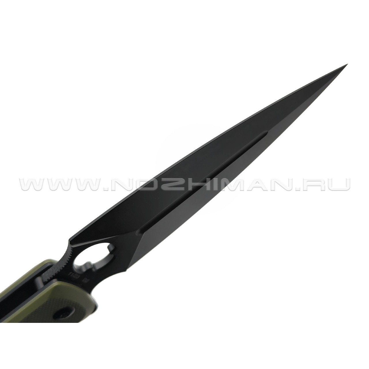 Daggerr нож Arrow Flipper сталь D2 DLC, рукоять G10 olive