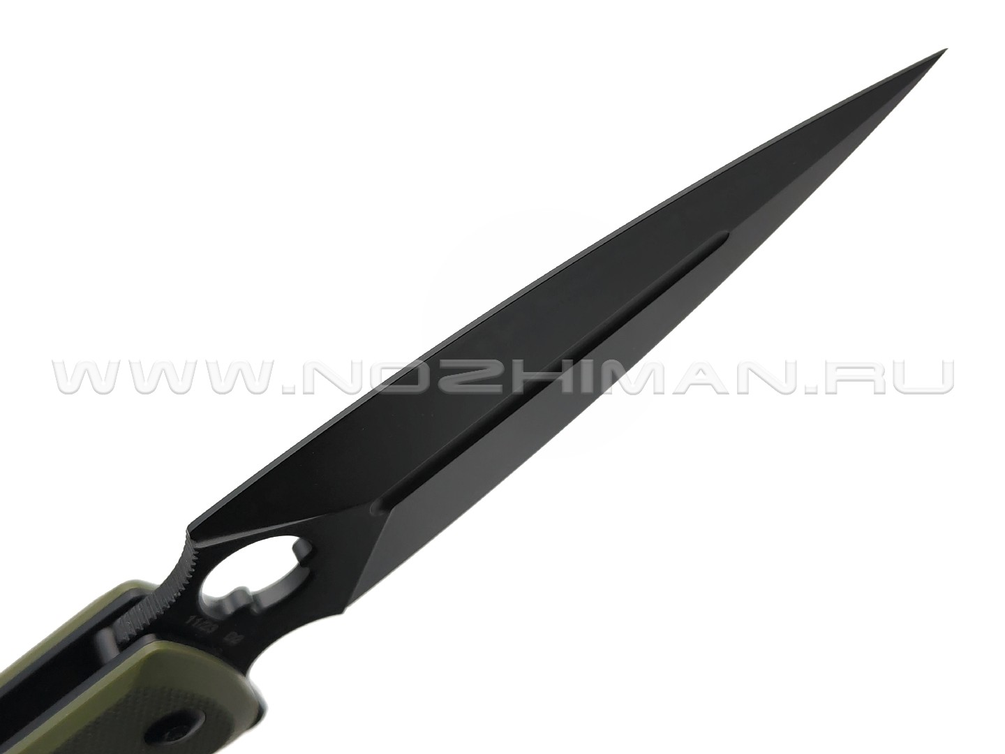 Daggerr нож Arrow Flipper сталь D2 DLC, рукоять G10 olive