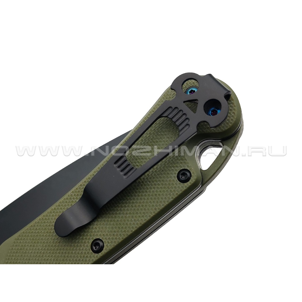 Daggerr нож Arrow Flipper сталь D2 DLC, рукоять G10 olive