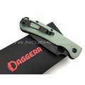 Daggerr нож Arrow Auto сталь D2 блэквош, рукоять G10 jade