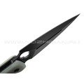 Daggerr нож Arrow Auto сталь D2 блэквош, рукоять G10 jade
