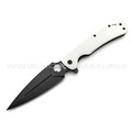 Daggerr нож Arrow Flipper Stormtrooper сталь D2 блэквош, рукоять G10 white