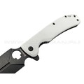 Daggerr нож Arrow Flipper Stormtrooper сталь D2 блэквош, рукоять G10 white