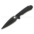 Daggerr нож Arrow Flipper All Black сталь D2 блэквош, рукоять G10 black Daggerr нож Arrow Flipper All Black сталь D2 блэквош, рукоять G10 black