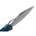 Нож Fox Edge Sparrow FE-030 сталь 9Cr13MoV, рукоять Aluminum blue