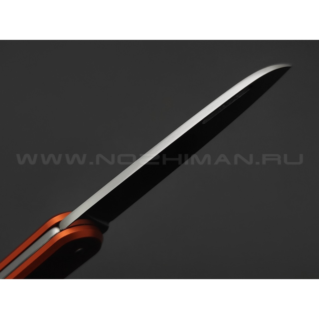 Складной нож Fox Vulpis FX-VP130 OR сталь N690, рукоять Алюминий оранжевый