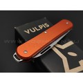 Складной нож Fox Vulpis FX-VP130 OR сталь N690, рукоять Алюминий оранжевый Складной нож Fox Vulpis FX-VP130 OR сталь N690, рукоять Алюминий оранжевый