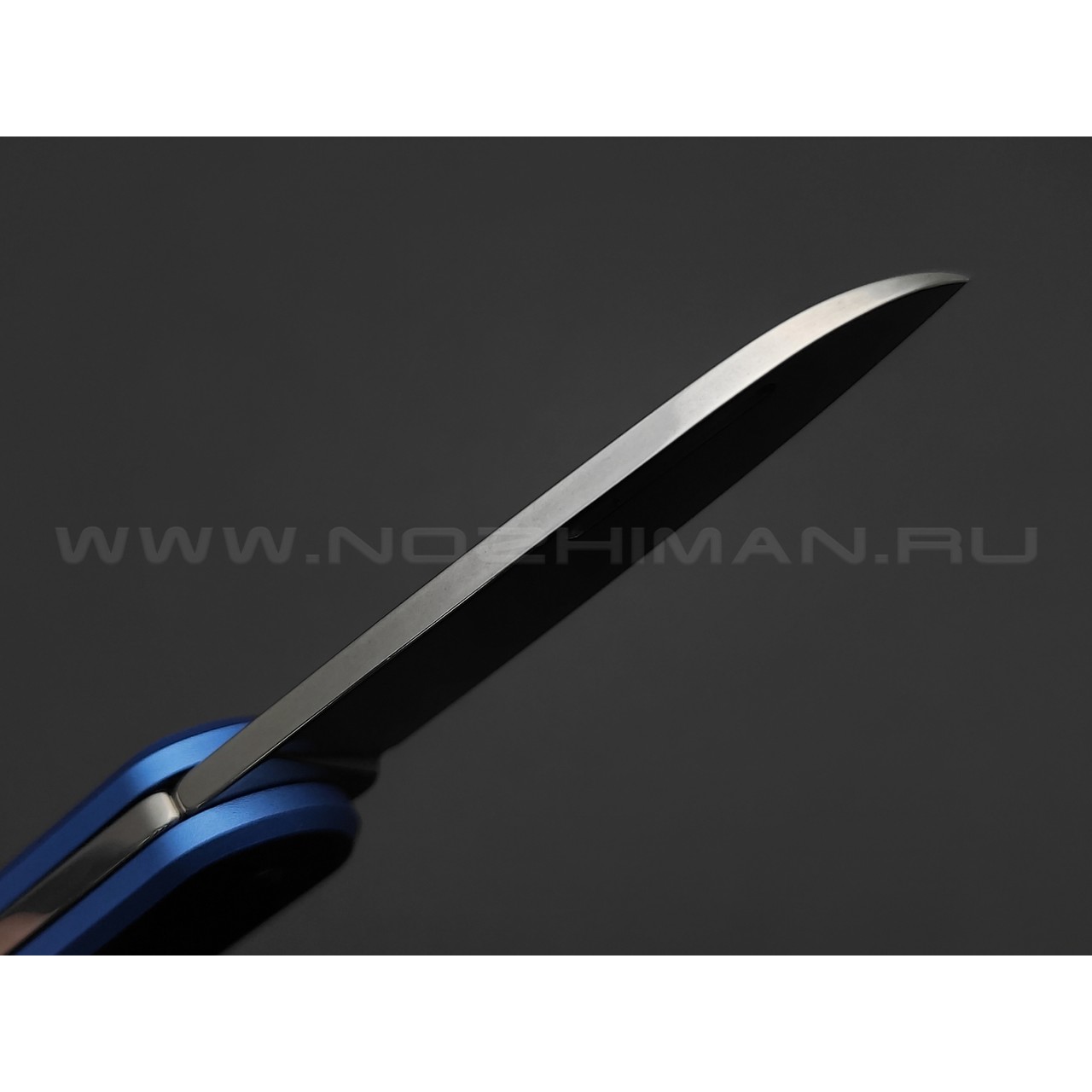 Складной нож Fox Vulpis FX-VP108 SB сталь N690, рукоять Алюминий синий