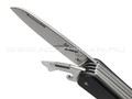 Многофункциональный нож Fox Vulpis FX-VP130-SF5 BK сталь N690, рукоять Aluminum Black