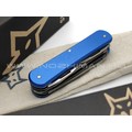 Многофункциональный нож Fox Vulpis FX-VP130-SF5 SB сталь N690, рукоять Aluminum Blue