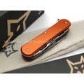 Многофункциональный нож Fox Vulpis FX-VP130-F4 OR сталь N690, рукоять Aluminum Orange