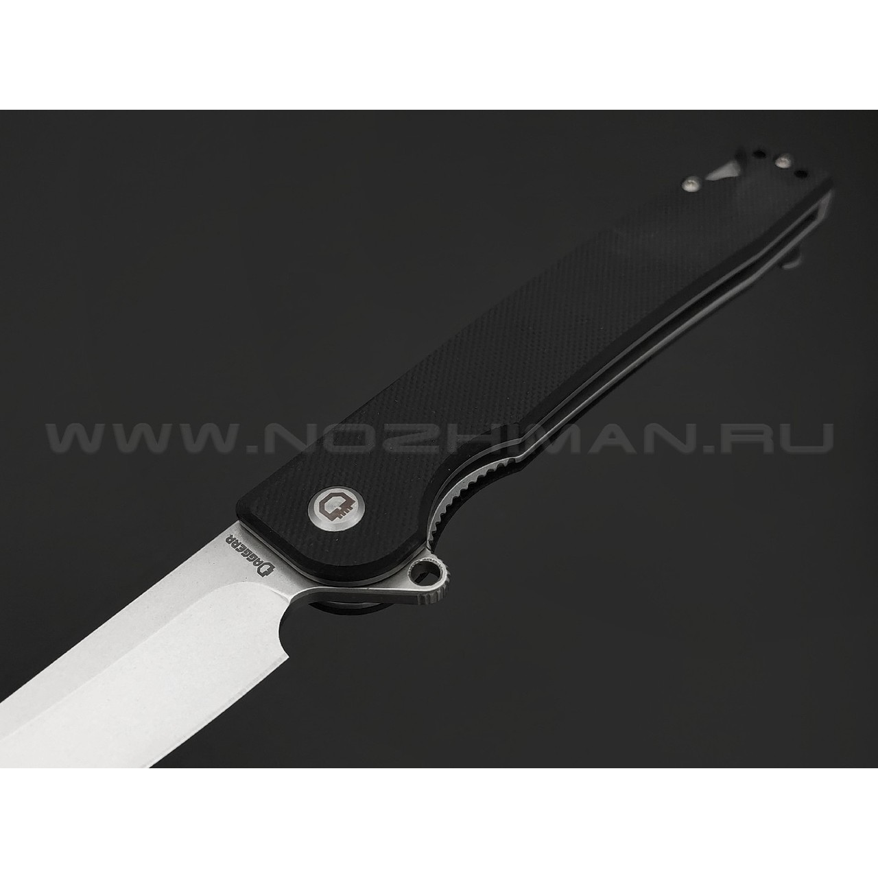 Daggerr нож Ronin 2.0 сталь D2 стоунвош, рукоять G10 black