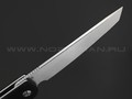 Daggerr нож Ronin 2.0 сталь D2 stonewash, рукоять G10 black