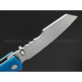 Daggerr нож Rhino Blue SW DL сталь 8Cr14MoV стоунвош, рукоять FRN blue