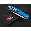 Daggerr нож Wocket Blue SW Serrated DL сталь 8Cr14MoV стоунвош, рукоять FRN blue Daggerr нож Wocket Blue SW Serrated DL сталь 8Cr14MoV стоунвош, рукоять FRN blue