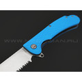Daggerr нож Wocket Blue SW Serrated DL сталь 8Cr14MoV стоунвош, рукоять FRN blue Daggerr нож Wocket Blue SW Serrated DL сталь 8Cr14MoV стоунвош, рукоять FRN blue