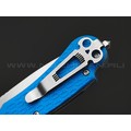 Daggerr нож Wocket Blue SW Serrated DL сталь 8Cr14MoV стоунвош, рукоять FRN blue Daggerr нож Wocket Blue SW Serrated DL сталь 8Cr14MoV стоунвош, рукоять FRN blue