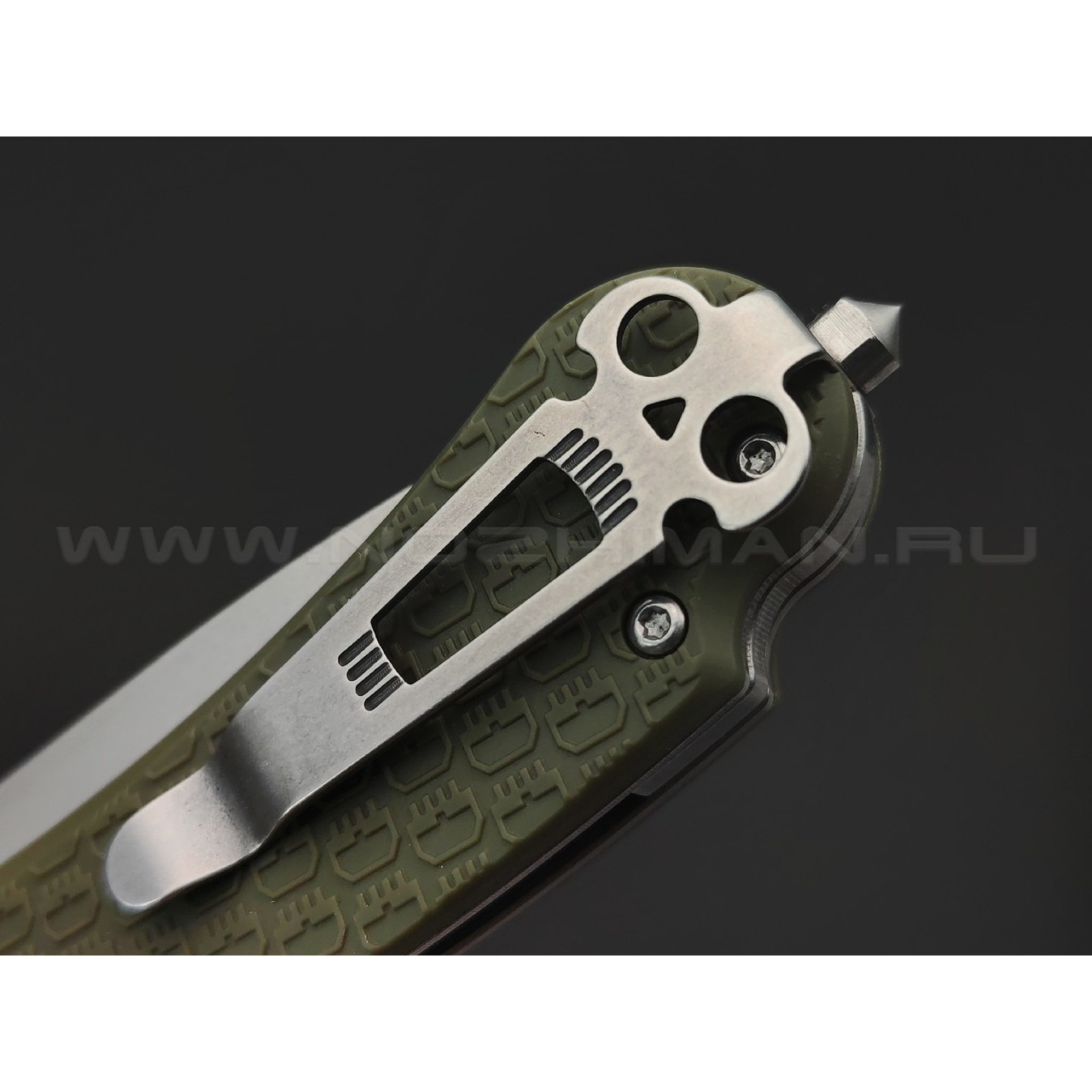 Daggerr нож Wocket Olive SW Serrated сталь 8Cr14MoV стоунвош, рукоять FRN olive